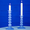 HAY Bougeoir ondulé Jade bleu clair