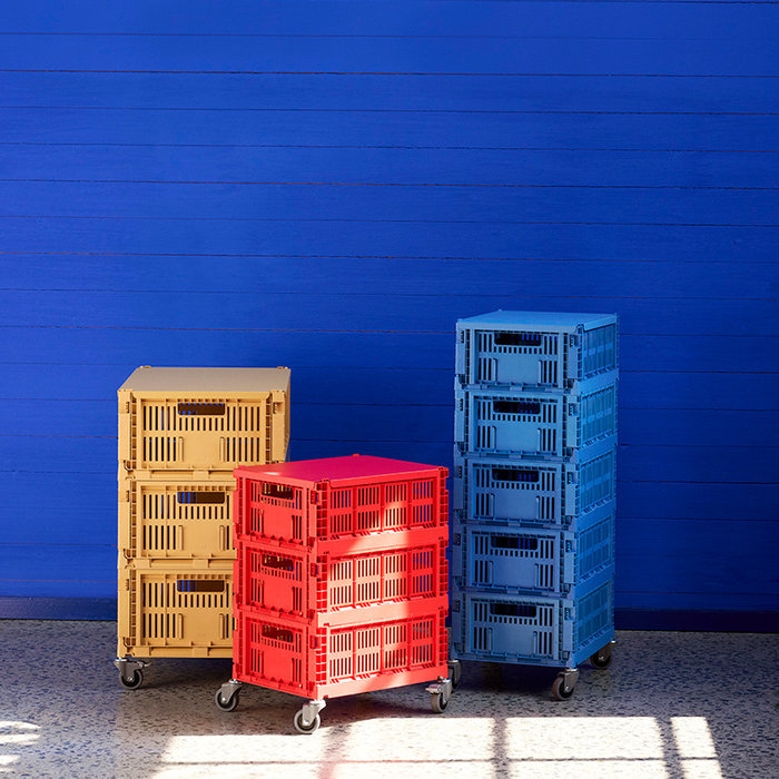 HAY Colour Crate Lid - L metal