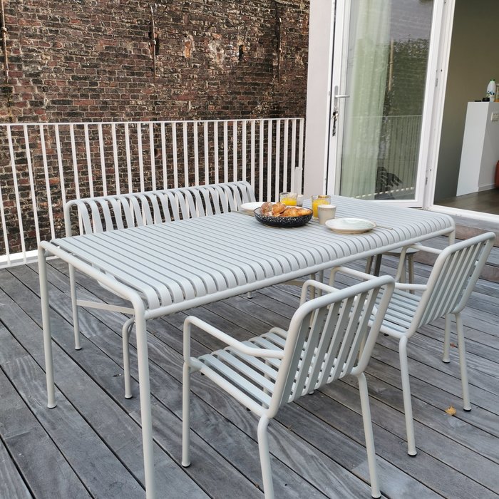 HAY Palissade dining bench without armrest