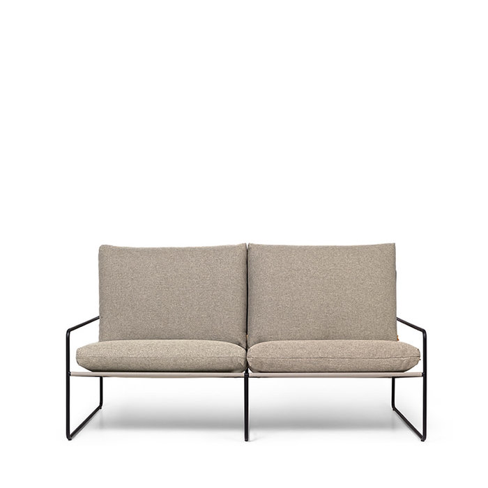 Fermliving Desert 2-seater - Dolce - Black frame