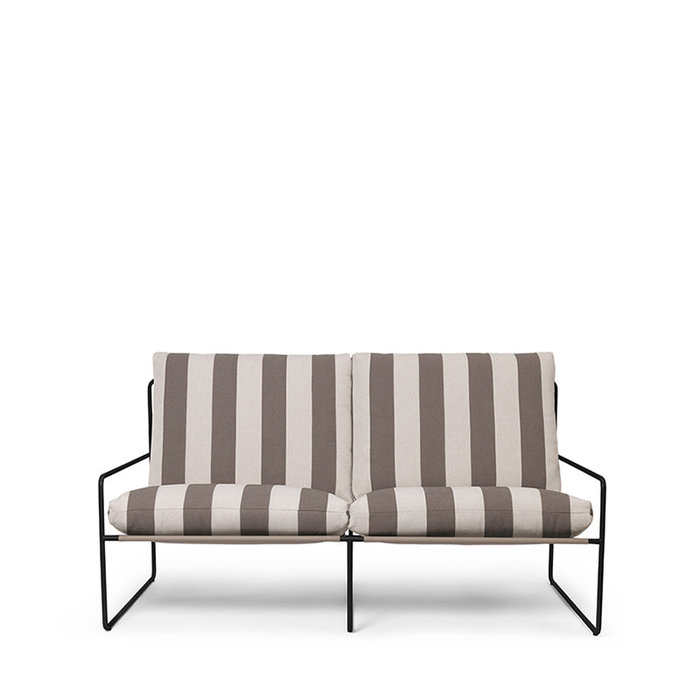 Fermliving Desert 2-seater - Dolce - Black frame