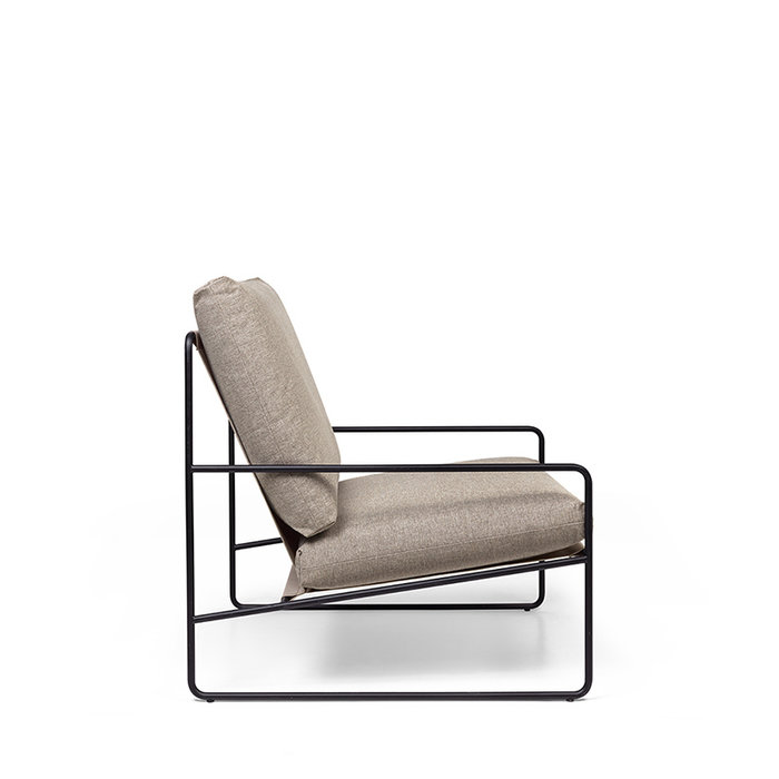 Fermliving Desert 1-seater - Black frame