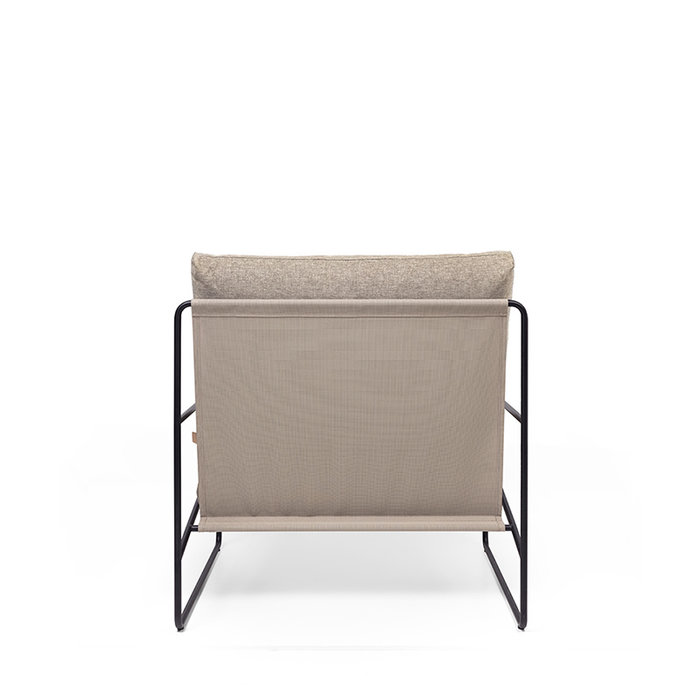 Fermliving Desert 1-seater - Black frame