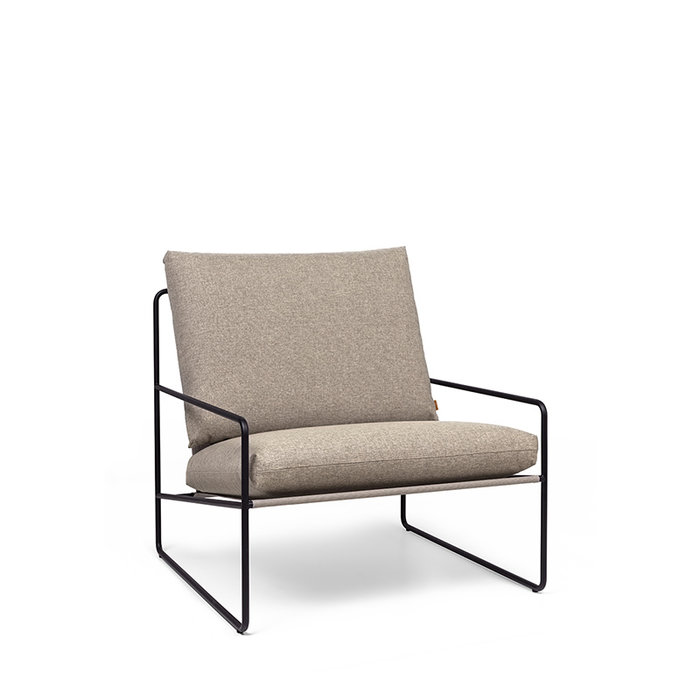 Fermliving Desert 1-seater - Black frame
