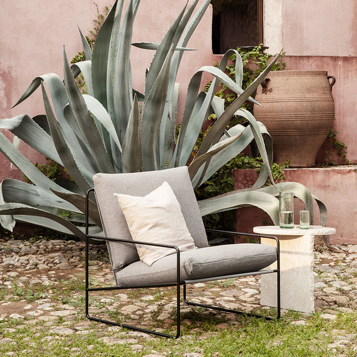 Fermliving Desert 1-seater - Black frame