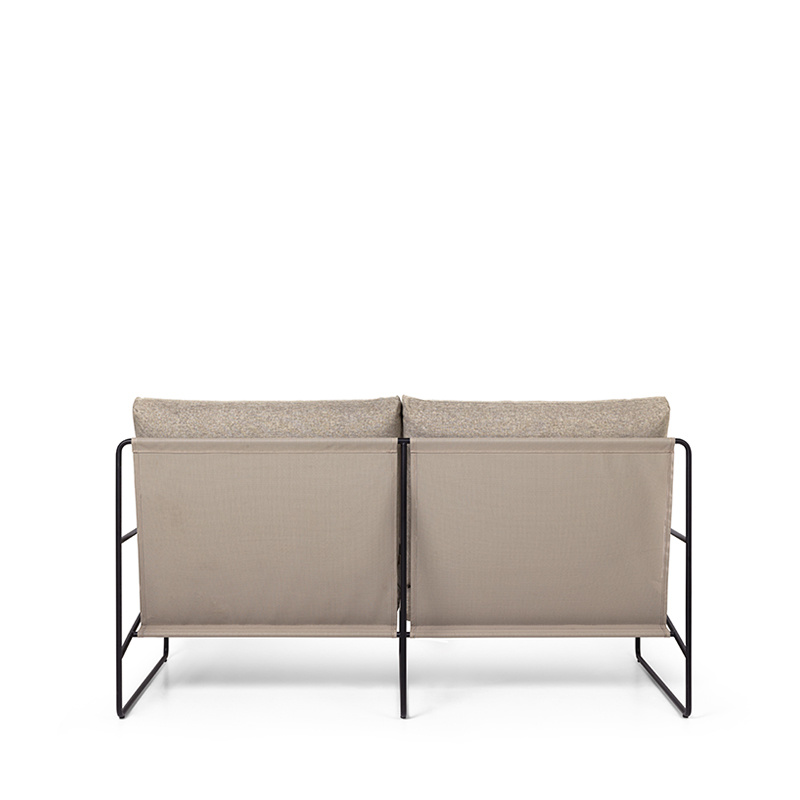 Fermliving Desert 2-seater - Black frame - Fermliving