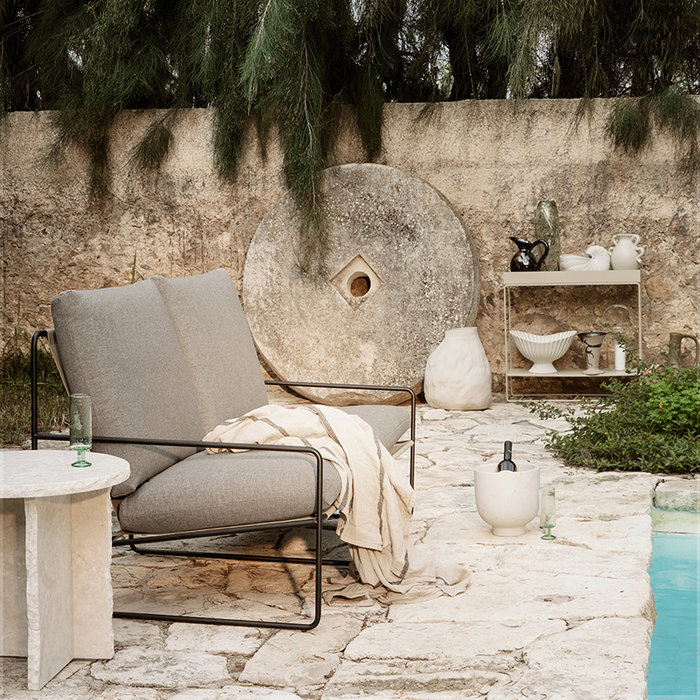 Fermliving Desert 2-seater - Dolce - Black frame