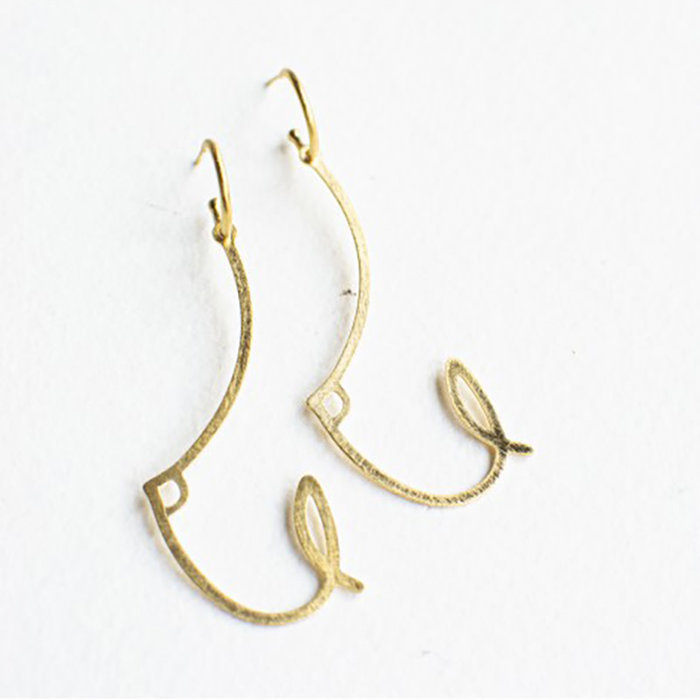 Fleur fatale Boucles d'oreilles Happy Things - Boobs - Fleur Fatale