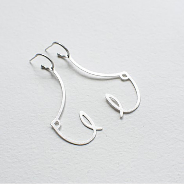 Fleur fatale Boucles d'oreilles Happy Things - Boobs - Fleur Fatale