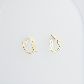 Fleur fatale Boucles d'oreilles Happy Things - Boobs Mini