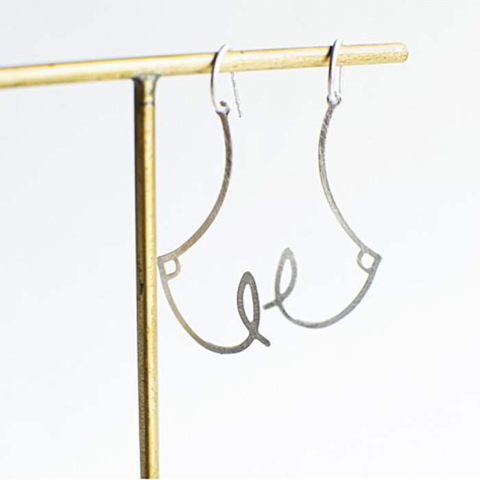 Fleur fatale Oorhanger Happy Things - Boobs - Fleur Fatale