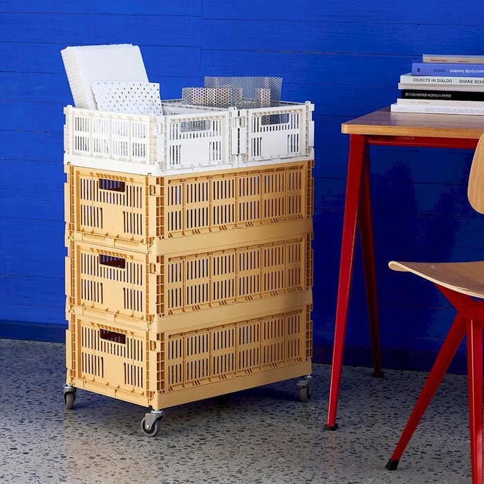 HAY Colour Crate Lid - L metal