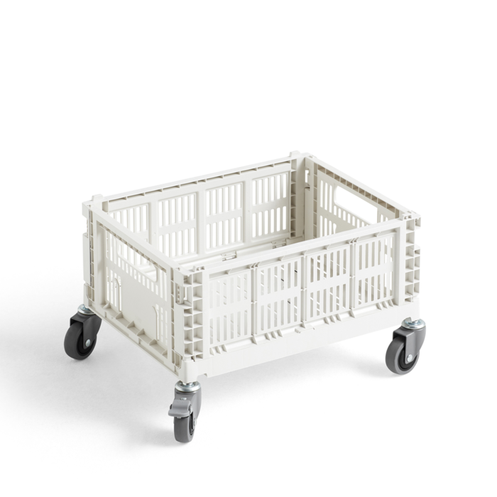 HAY Colour Crate Wheels - Medium - Grey (set van 4)