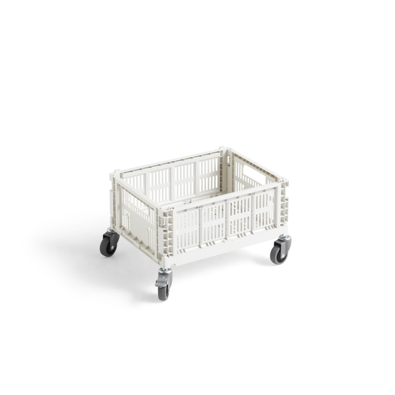 HAY Colour Crate Wheels - Medium - Grey (set van 4)