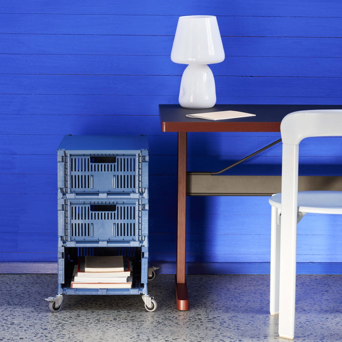 HAY Colour Crate Wheels - Medium - Grey (set van 4)