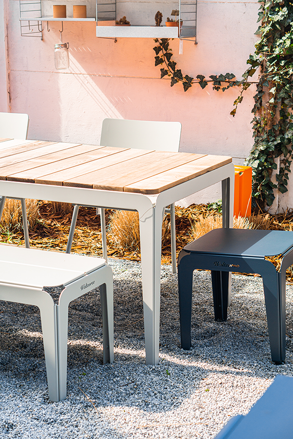 Weltevree Table courbée en bois - Weltevree