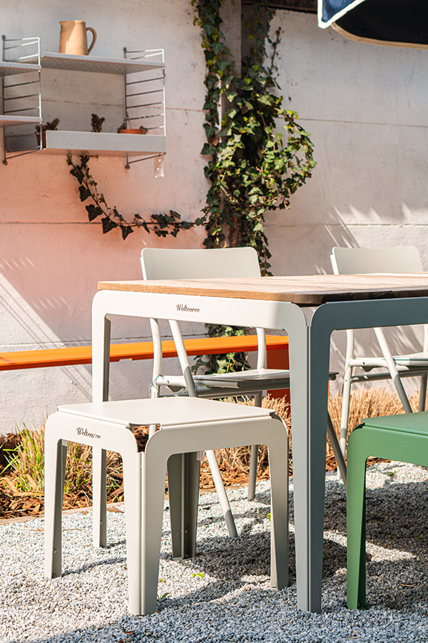 Weltevree Bended tafel hout- Weltevree