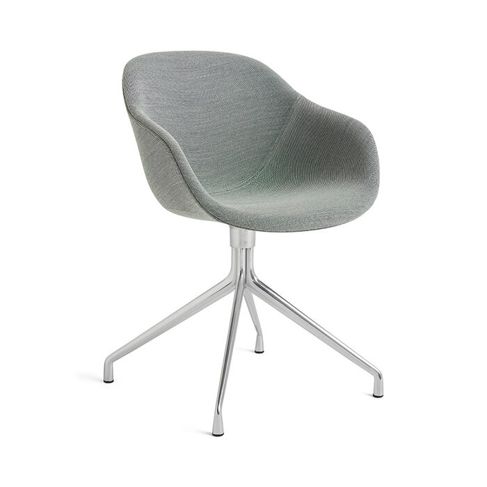 HAY AAC221 - polished alu 4 star swivel frame