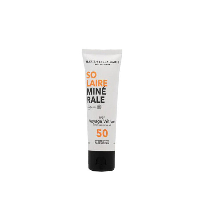 Marie-Stella-Maris Protective Face Cream SPF 50 Voyage Vétiver - 50 ml