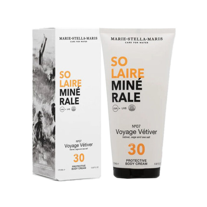 Marie-Stella-Maris Protective Body Cream SPF 30 Voyage Vétiver - 175 ml