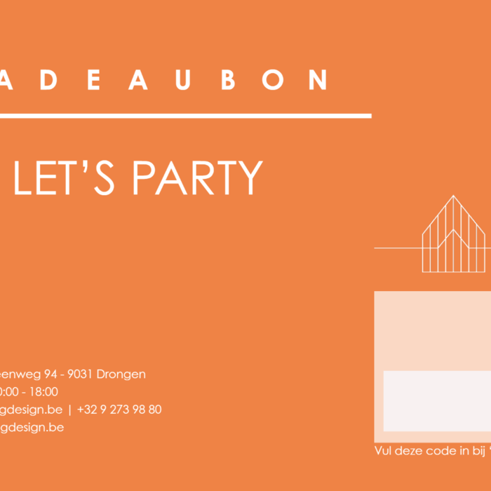 Geschenkbon - cadeaubon