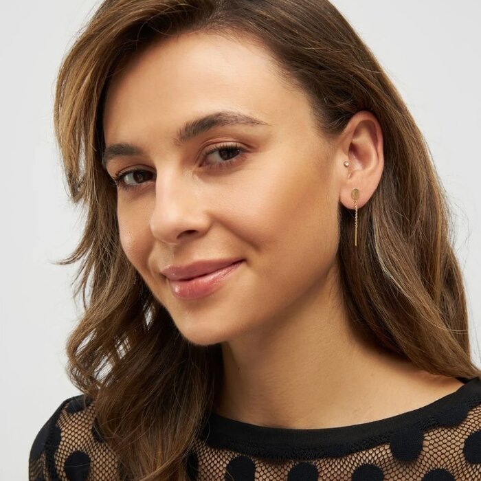 LULU Copenhagen Oorring Balloon (1 stuk) - Goud