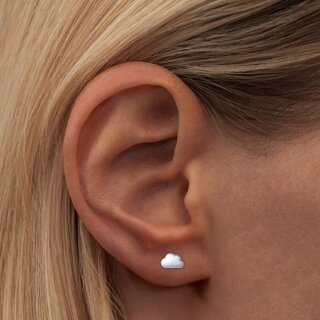 LULU Copenhagen Boucle d'oreille Nuage (1 pièce) - Argent