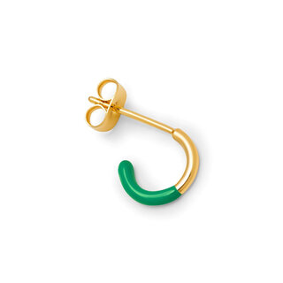 LULU Copenhagen Boucle d'oreille Color Hoop Half Dip (1 pièce)