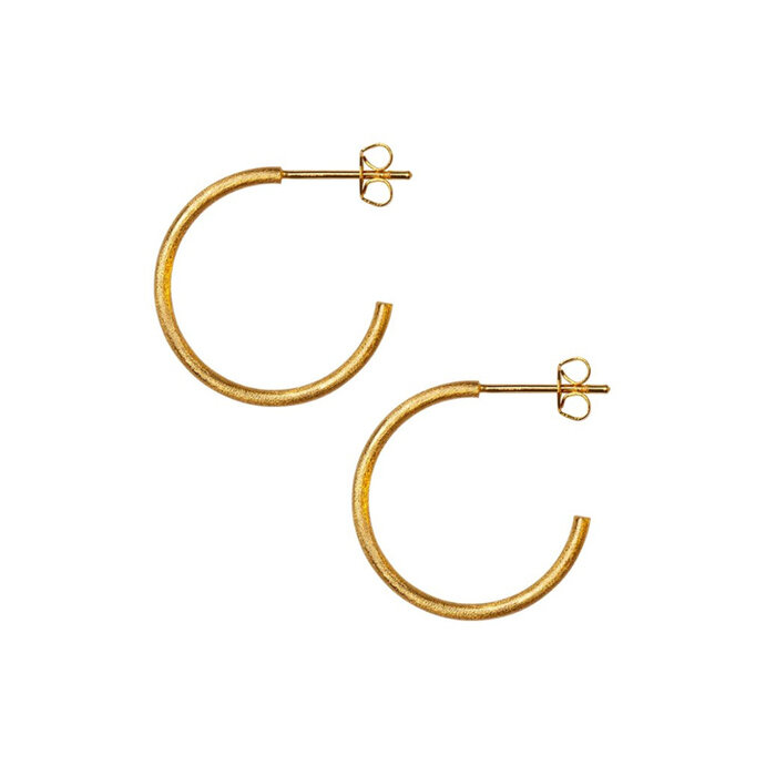 LULU Copenhagen Oorringen Non Hoops - Goud
