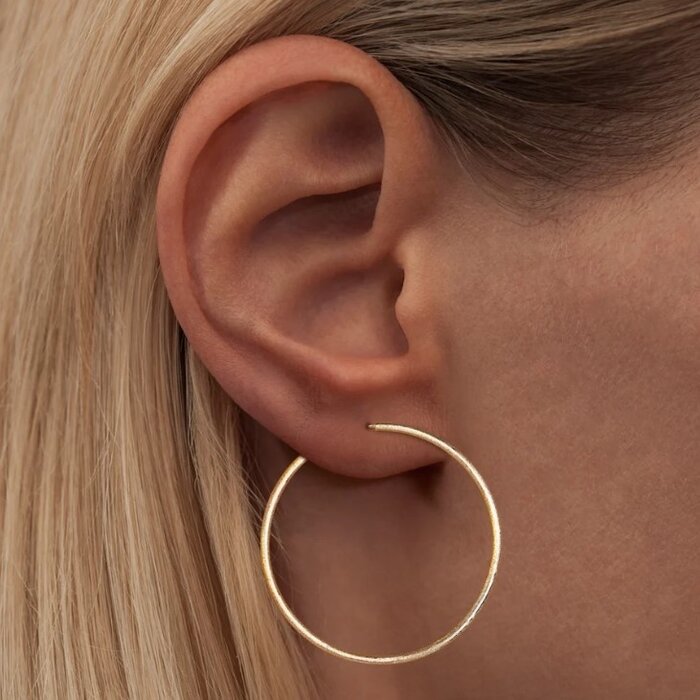 LULU Copenhagen Oorringen Non Hoops - Goud