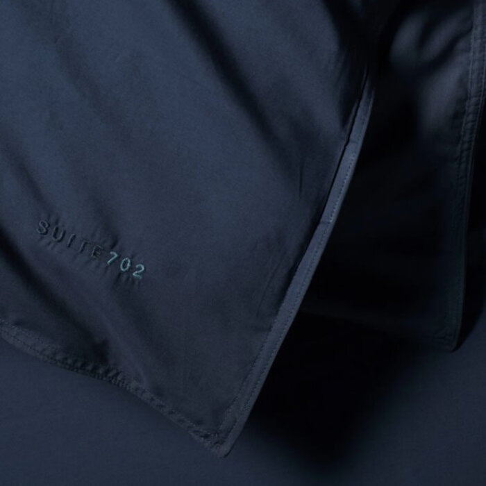 Suite702 Navy Blue dekbedovertrek Katoen  240x220 cm