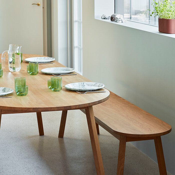 HAY Triangle Leg Bench - 150 cm