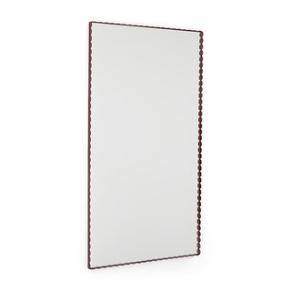 HAY Arcs mirror rectangle L - Burgundy - Muller Van Severen