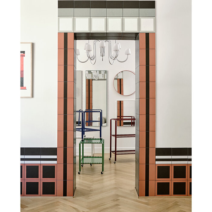 HAY Arcs mirror rectangle M - Muller Van Severen