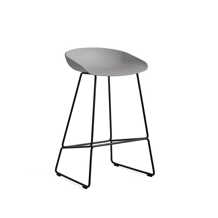 HAY AAS38 Barkruk - black powder coated frame