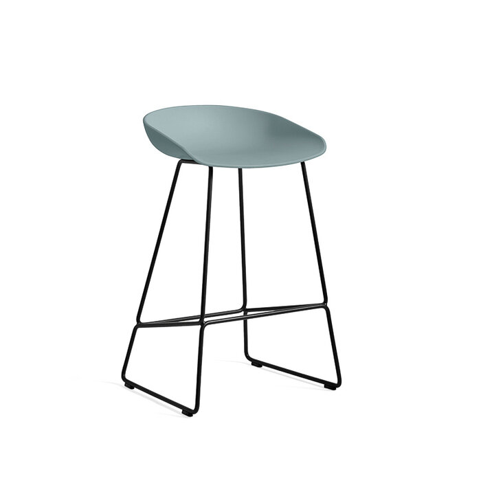 HAY AAS38 Barkruk - black powder coated frame