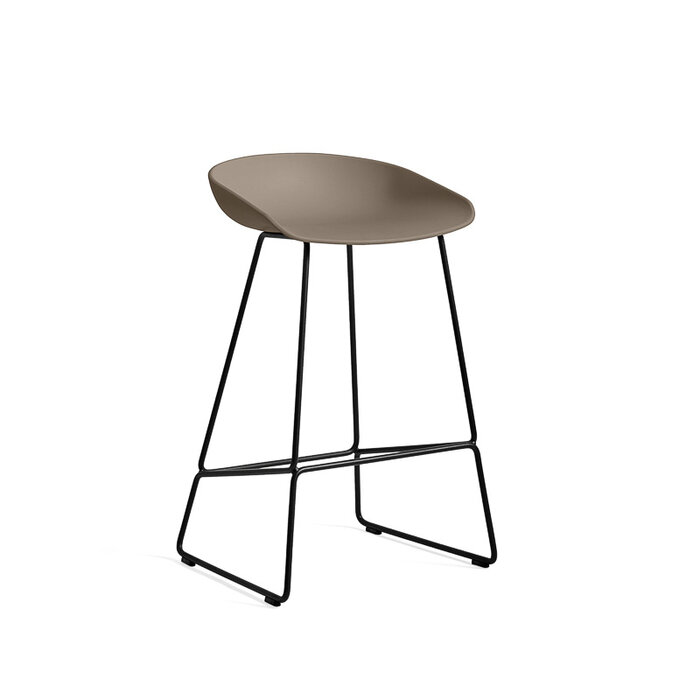HAY AAS38 Barkruk - black powder coated frame
