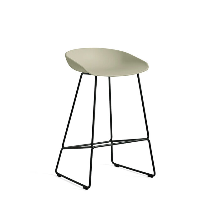 HAY AAS38 Barkruk - black powder coated frame