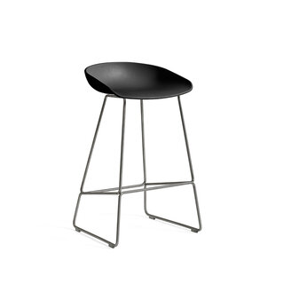 HAY AAS38 Barkruk - stainless steel frame