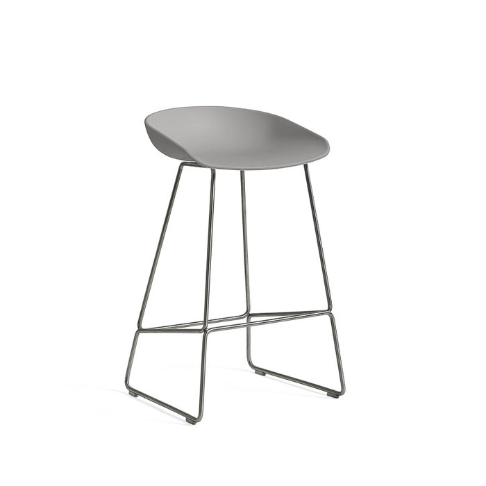 HAY AAS38 tabouret de bar - stainless steel frame