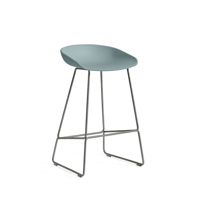 HAY AAS38 tabouret de bar - stainless steel frame