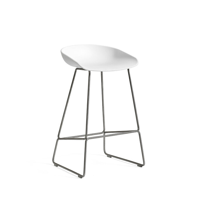 HAY AAS38 Barkruk - stainless steel frame