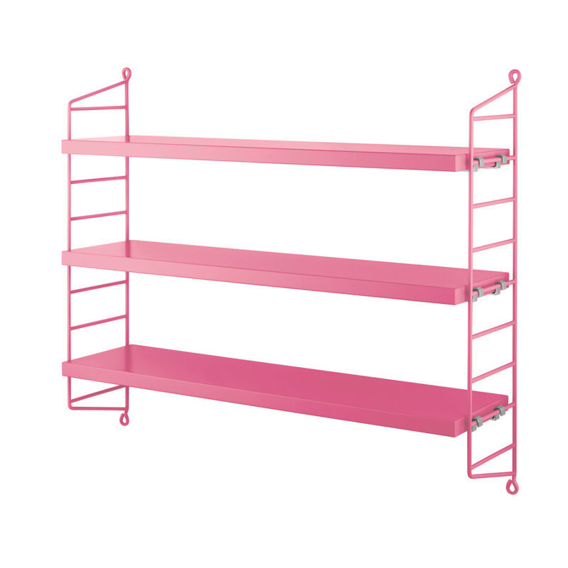 String Armoire murale de poche fushia-fushia 60x15x50