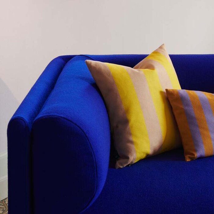 Fest Amsterdam Coussin Stripes 30x45 Orange/Violet