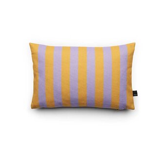Fest Amsterdam Coussin Stripes 30x45 Orange/Violet