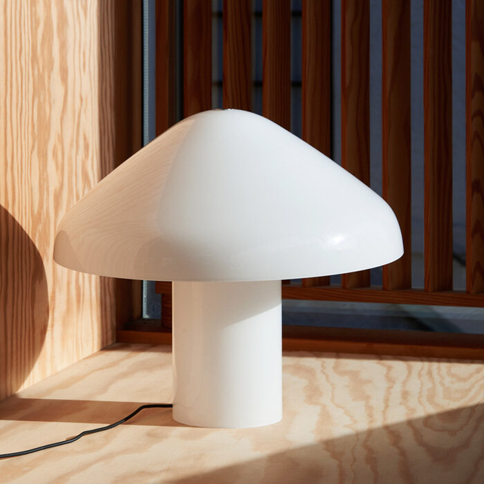 HAY Pao Table lamp - White opal glass