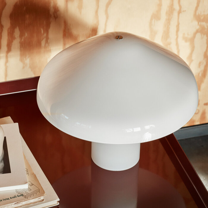 HAY Pao Table lamp - White opal glass