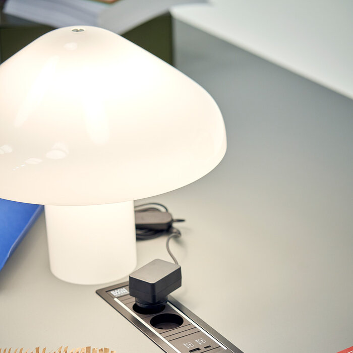 HAY Pao Table lamp - White opal glass