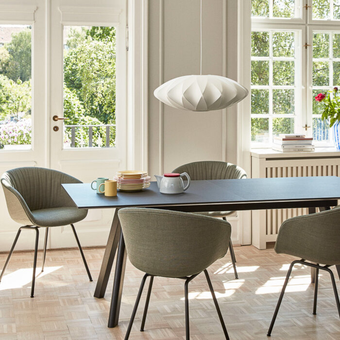 HAY Nelson Saucer Crisscross Bubble lampe suspendue