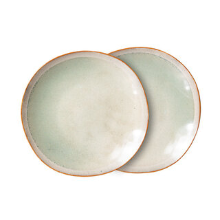 HKliving Assiette Mist Ø 22  (set van 2) - ACE6871